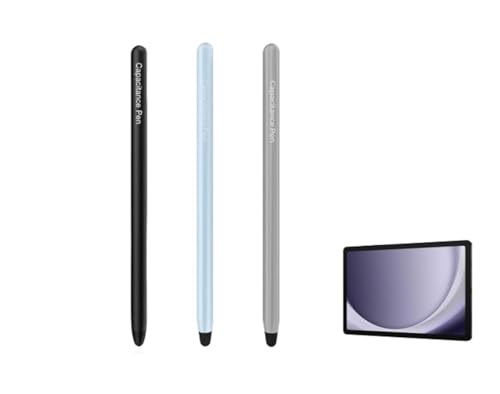 Stylus Pen for Samsung Galaxy Tab A7/A7lite/A8/A8plus/A9/A9Plus Compatible with iPad/Android/Microsoft/Surface All Touch Devices Universal High Sensitive Pen (Black+Blue+Gray) - color: black+blue+gray