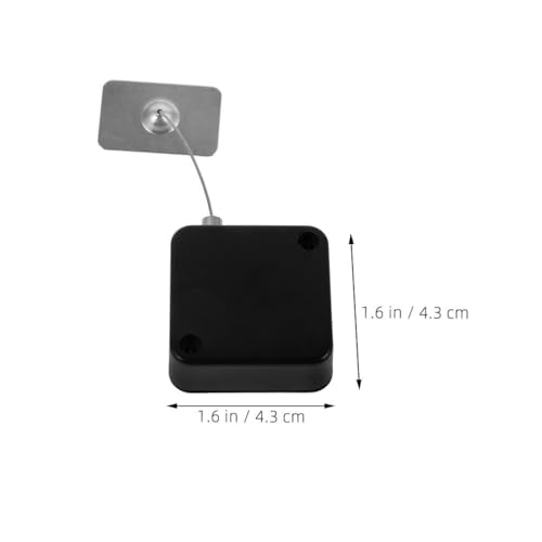 DOITOOL 4pcs Retractable Anti-Theft Cable Lock: Automatic Cable Lock Case with 1M Steel Wire - Gaming Controller Tether for Merchandise Security Electronics Display