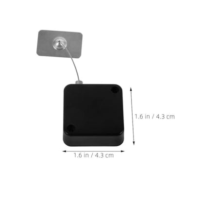 DOITOOL 4pcs Retractable Anti-Theft Cable Lock: Automatic Cable Lock Case with 1M Steel Wire - Gaming Controller Tether for Merchandise Security Electronics Display