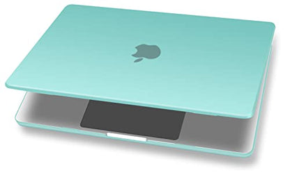 UESWILL Case for MacBook Air (15 inch, M2 M3 M4 M5, 2023 2024 2025 2026) Model A3448 A3241 A3114 A2941, Matte Hard Shell Cover + Microfiber Cloth, Green - color: Green, size: MacBook Air 15" (M2 M3 M4 M5)