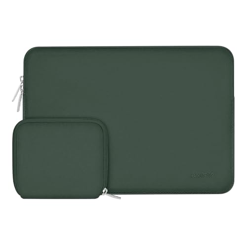 MOSISO Laptop Case 13 inch, 13 inch Laptop Sleeve with Small Case | Compatible with MacBook Neo / Air M5 M4 M3 M2 M1 2026-2018 / Pro M2 M1 2026-2016, Neoprene Computer Sleeve Bag,Midnight Green - color: Midnight Green, size: 13 inch