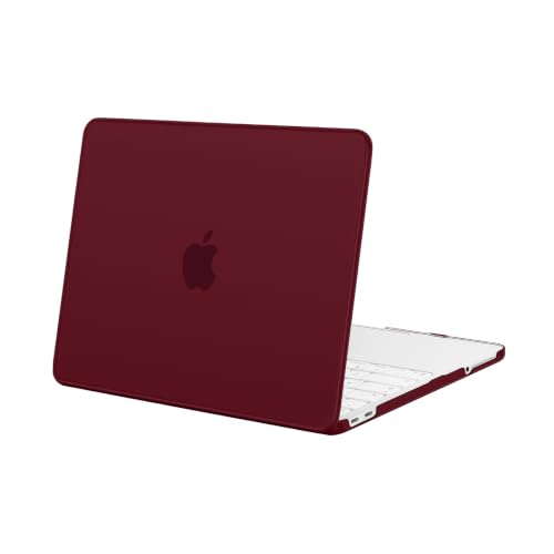 MOSISO Compatible with MacBook Neo Case 13 inch 2026 A3404 A18 Pro Chip | Scratch-Resistant Ultra-thin Protective Hard Shell Case Cover, Burgundy - color: Burgundy