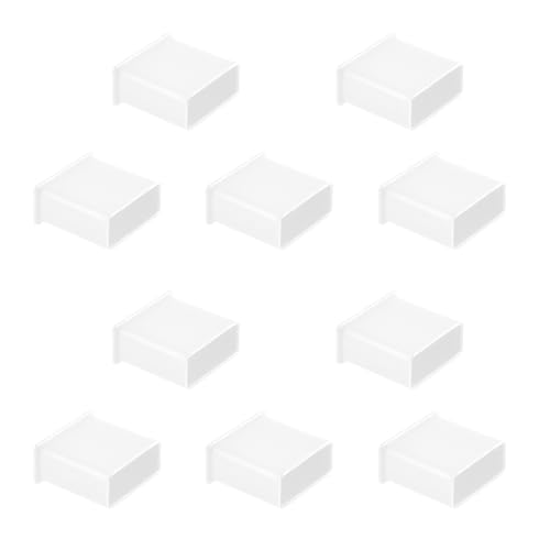 10 PCS USB2.0 Port Anti-dust Plugs, PE Covers Caps Stoppers, Port Protector for PC Computer Laptop Router Network Hub or Other Standard USB 2.0, 0.51 x 0.2 (LxW) - size: USB2.0/Transparent/10 PCS