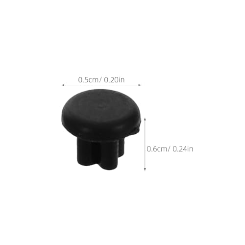 100pcs 3.5mm Silicone Dust Plug: Anti-Dust Cover Protector Headphone Jack Plug Cap For Mobile Phone Laptop Desktop Computer