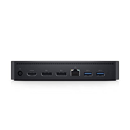 Dell Universal Dock - D6000S, Equipped with USB-C/USB-A PowerShare Options, Connect Upto Three 4K Displays, LED Indicator, Black