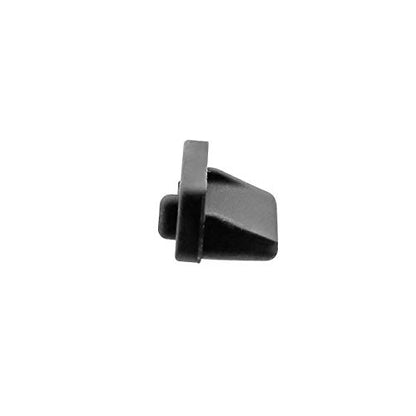 Silicone USB Port Cover Anti Dust Protector, Pack of 20, Black | Female End, 0.5 x 0.3 x 0.24 inch