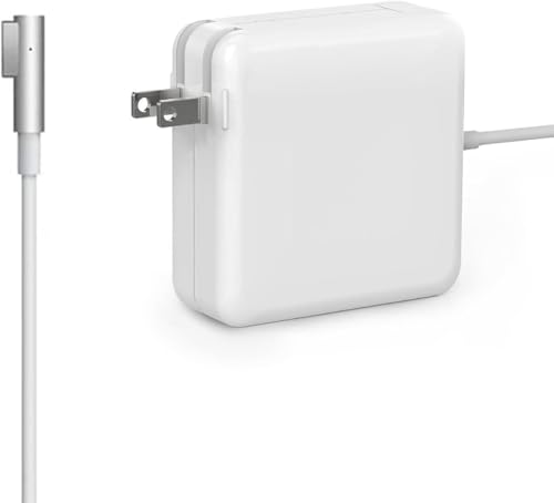 Mac Book Pro Charger 60W L-Tip Mag 1 Power Adapter for 13" Before Mid 2012 | Mag-netic 1 Charger Fast Charger Compatible with old Ma Book Pro 13" A1278, A1181, A1342, A1370, A1369 Before Mid 2012 Models