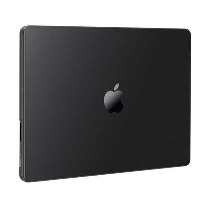 MOSISO Compatible with MacBook Pro 16 inch Case M5 M4 M3 M2 M1 2026-2021 | Seamlessly Closes Anti-Crack&Anti-Fingerprints Hard Shell for A3429 A3428 A3403 A3186 A2991 A2780 A2485, Space Black Clear - color: Space Black Clear