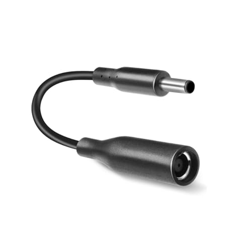 Power Adapter 7.4mm Female to 4.5mm Male Tip Adapter Converter Cable for Dell Laptop Power Supply (for 45W/65W/90W Power), 7.4mm to 4.5mm - size: 7.4mm to 4.5mm