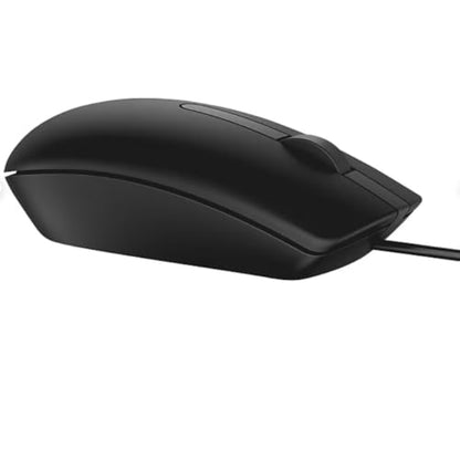 Dell Wired Mouse MS116, Black - color: Black