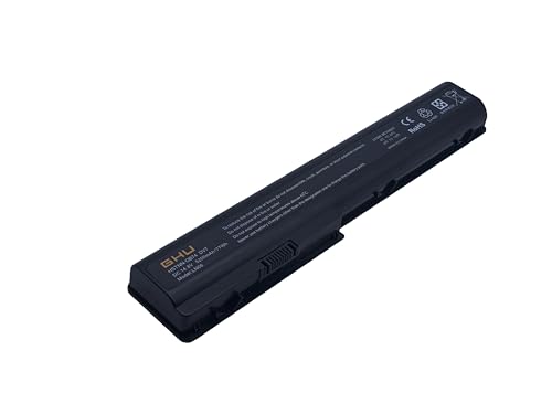 GHU New Battery Replacement for 480385-001 486766-001 HSTNN-OB75 Compatible Wit HhP Pavilion Laptop and Notebook 464058-251 464059-121 464059-141 516355-001 516916-001 GA08 HSTNN-C50C HSTNN-DB74 - style: DV7/8 Cell