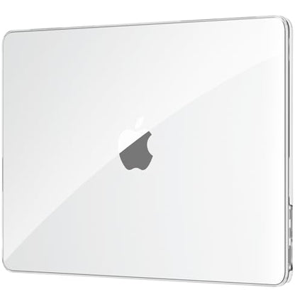EooCoo Compatible with MacBook Air 13 inch Case M5 2026-2022 M4 M3 M2 A3449 A3240 A3113 A2681, Fit Like a Glove, Scratch Resistant Protective Hard Shell Cover for Mac Air 13.6", Crystal Clear - color: Crystal Clear, size: MacBook Air 13.6 inch