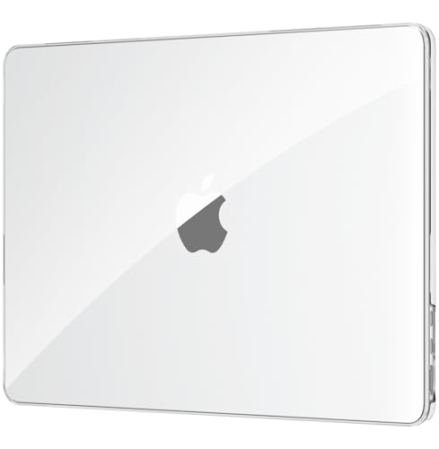 EooCoo Compatible with MacBook Air 13 inch Case M5 2026-2022 M4 M3 M2 A3449 A3240 A3113 A2681, Fit Like a Glove, Scratch Resistant Protective Hard Shell Cover for Mac Air 13.6", Crystal Clear - color: Crystal Clear, size: MacBook Air 13.6 inch
