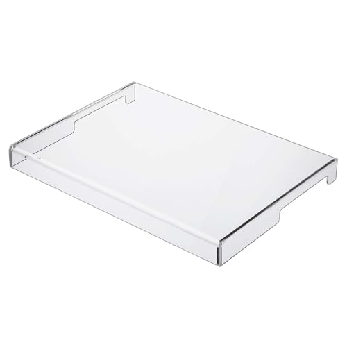 DOITOOL Transparent Acrylic Keyboard Dust Cover Protective Waterproof Keyboard Protector for 13.77X9.84 Inch Laptop and Desktop Keyboards Versatile Accessory