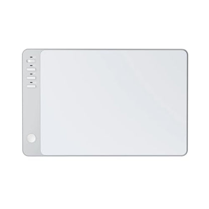Wireless Trackpad, Tempered Glass Surface with Multi-Touch, Rechargeable Slim USB Windows Touchpad with High Precision Navigation for Windows8/ 10/11 Desktop/Laptop/Notebook Computer PC - color: White