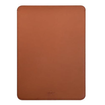 Comfyable Laptop Sleeve 13 Inch Precisely Compatible with MacBook Air M5 2026 & MacBook Pro/Neo A18, Faux Leather Cover Case, Brown - color: Brown, size: For 13" MacBook Pro & Air & Neo