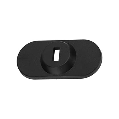 Generic Tablet Anchor Plate Laptop Lock Adhesive Pad Black Key Hole POM Security for Notebooks and Mobile Terminal Equipment, Keyhole