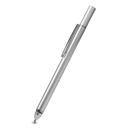 BoxWave Stylus Pen Compatible with Frunsi T11 PRO - FineTouch Capacitive Stylus, Super Precise Stylus Pen - Metallic Silver