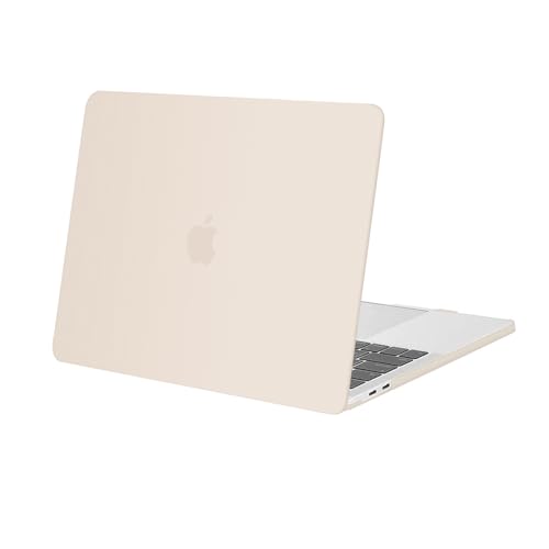MOSISO Compatible with MacBook Pro 13 inch Case M2 M1, Beige | Plastic Hard Shell Case Cover 2026-2016A2338 A2251 A2289 A2159 A1989 A1708 A1706 with/without Touch Bar - color: Beige