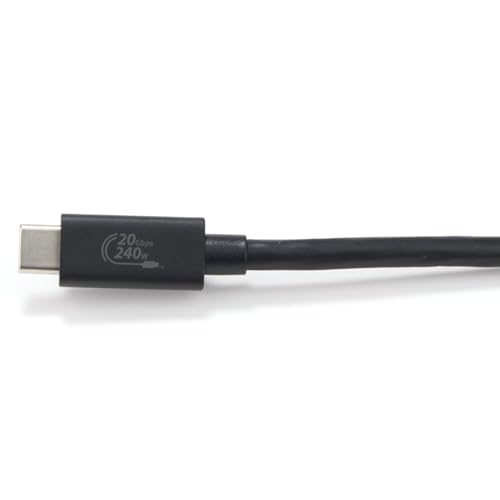 Sewell USB 4.0 Type C 20Gbps Cable, USB-IF Certified, 4K 240w, 6.5 ft. | USB-IF Certified, 4K 60Hz Video,240W Fast charging, Compatible with MacBook Pro, iPhone 17, Mac Mini, and SSD