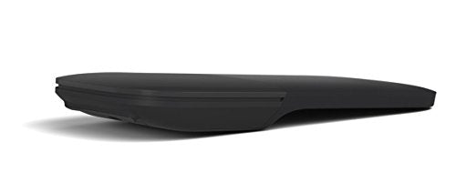Microsoft Arc Mouse - Black. Sleek,Ergonomic design, Ultra slim and lightweight, Bluetooth Mouse for PC/Laptop,Desktop works with Windows/Mac computers - color: Black