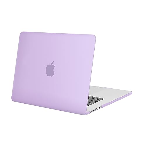 MOSISO Compatible with MacBook Air 15 inch Case M5 M4 M3 M2 2026 2025-2023 | Model A3448 A3241 A3114 A2941, Scratch-Resistant Ultra-Thin Protective Hard Shell Case Cover, Purple - color: Purple