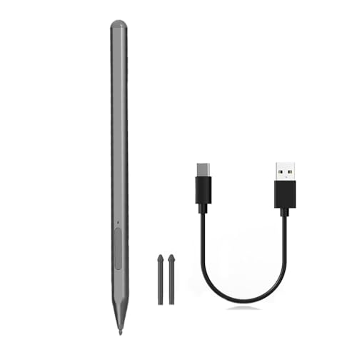 Advanced Touch Pen for Go/Laptop/Book USB C Quick Charging Port Styluses Pen for Digital Artists Professional Creators - color: Gray