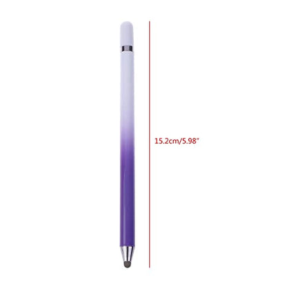 2 in 1 Stylus Drawing Tablet Pen Capacitive Screen Touch Cloth Pens Mobile Androids Phone for Smart Tablets Capacitive Pen Touch Screen Stylus Pencil for Tablet Phone Pc N for Laptop, Blue