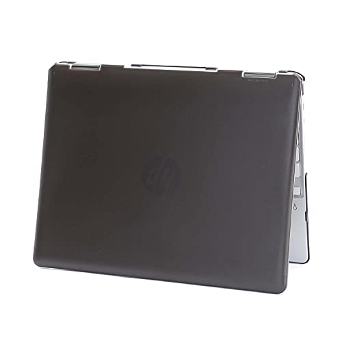mCover Hard Shell Case Compatible with 2021 12" HP Chromebook x360 12B-CAxxxx Series laptops (NOT Compatible with Other HP Chromebook & Windows laptops) (Black) - color: Black