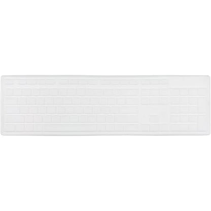 Keyboard Cover for Dell KM636 KB216 KB216t/d/p Keyboard, Dell Optiplex 3050 3240 5250 5460 7450 7050, Inspiron Desktop 3475 3477 3670 5400 5490 7700 7790, Transparent - color: Transparent