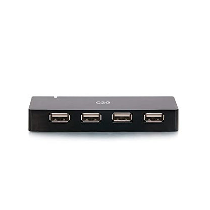 4-Port USB-A Hub with 5V 2A Power Supply