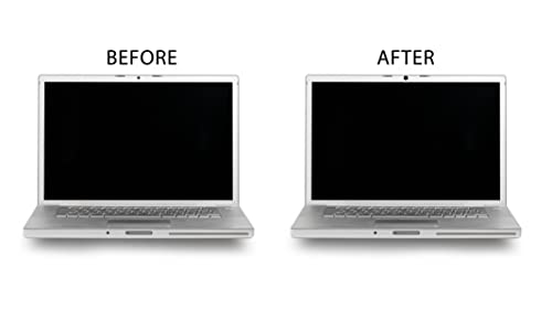 Covered Quick Stickers for Webcam Privacy and LED Light Blockers | 72 Vinyl Stickers | Matte Black | Low Tack and Easy to Remove | 3 Sizes