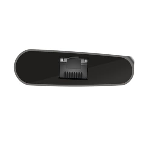 Belkin USB-C Hub 7 in 1 Multimedia Hub Gen 2 | USB-C dock, MacBook, Chromebook, PC, USB-A ports, HDMI, SD card, portable hub, space gray
