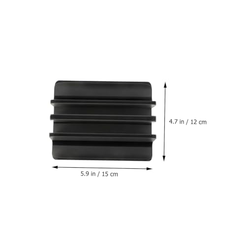 Luxshiny Aluminum Alloy Vertical Laptop Stand with Dual-Slot Design, Portable Tablet and Laptop Base Holder for Office Desk, Compatible with Multiple Devices, Black
