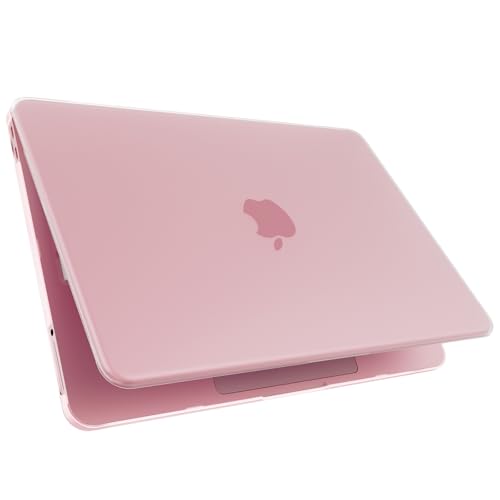 Soonjet Compatible with MacBook Neo Case 13 inch 2026 Release Model A3404,Seamlessly Closes&Fingerprints-Resistant Protective Hard Shell Cover,Great for Work Travel Study Daily Use (Blush Clear) - color: Blush Clear