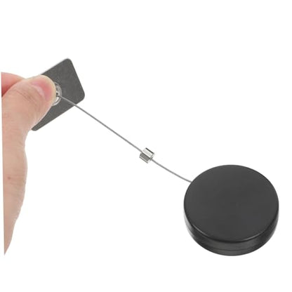 WOONEKY 2pcs Retractable Security Cable Lock Auto Telescopic Lock for Tv Laptop Security