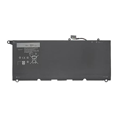 JHXPY 5K9CP JD25G 0DRRP 0N7T6 Replacement Laptop Battery for DELL XPS 13 9343 9350 13D-9343-350 13-9350-D1608 13D-9343-3708 90V7W 090V7W (7.4V 52Wh JD25G) - size: 7.4V 52Wh JD25G
