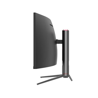INNOCN 49" Curved Ultrawide 3840 x 1080P 144Hz Monitor, Screen Split for Productivity/Gaming, 32:9, R1800, HDR400, USB C, DisplayPort, HDMI, Speakers, Adjustable, Black - style: DWFHD 144Hz