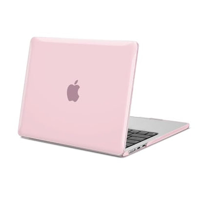 MOSISO Compatible with MacBook Air 13 inch Case M5 2026 M4 M3 M2 2025-2022 | A3449 A3240 A3113 A2681, Scratches-Resistant Protective Hard Shell for MacBook Air 13.6 inch Case, Rose Pink - color: Rose Pink