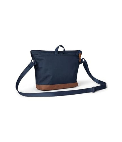 Herschel Supply Co. Cove Messenger - color: Navy/Saddle Brown, size: Small