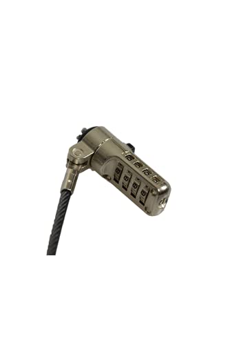 Port Designs Security Cable Combination Noble Wedge Slot - style: Combination Noble Wedge Slot