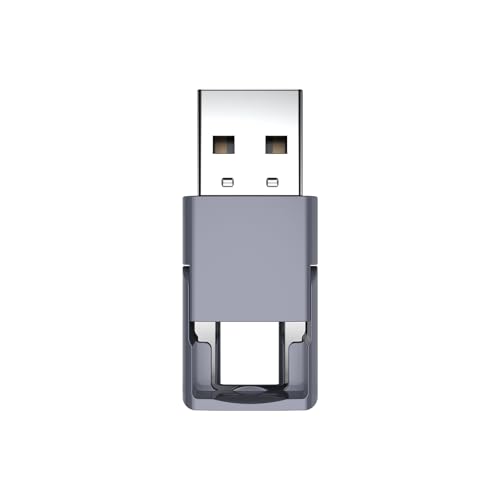 Norwii N95s BLE Presentation Clicker with Digital Pointer for PowerPoint Presentation on TV Screen and USB Receiver of Norwii Presentation Clicker, USB Dongle