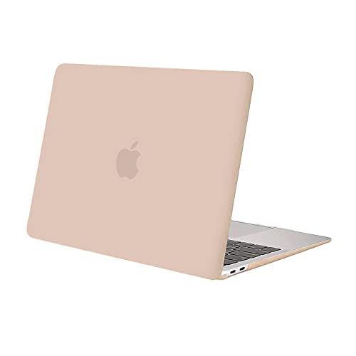 MOSISO Compatible with MacBook Air 13 inch Case M1 2022-2018 | Touch ID Plastic Hard Shell Cover Compatible with MacBook Air 13.3 inch Case, A2337 M1 A2179 A1932, Camel - color: Camel