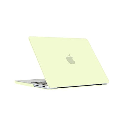 Se7enline Compatible with 2021/2022/2023/2024 MacBook Pro 16 inch Case Hard Shell Laptop Cover for 16-inch MacBook Pro Model A2485 A2780 A2991 A3403 M4 M3 M2 M1&Keyboard Skin, Mellow Yellow | 2 in 1 Matte Hard Shell Laptop Case with Keyboard Cover Anti-Sc