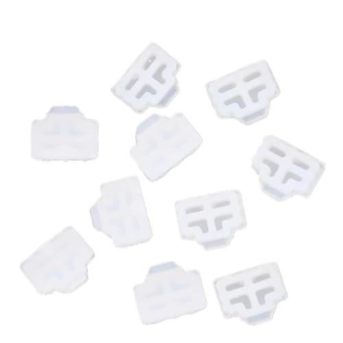 20 Pcs Ethernet Hub Port RJ45 Anti Dust Cover Cap Protector Plug RJ45 Dust Plug for Laptop/Computer/Router RJ45 Connector(White) - color: WHITE