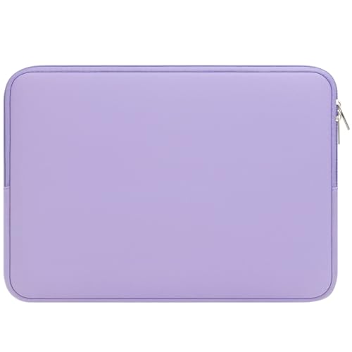 RAINYEAR 13 Inch Laptop Sleeve Case Padded Carrying Bag, Purple | Slim Protective Soft Zipper Computer Cover for 13.3 inch MacBook Air/Pro M1 M2 M3 M4 M5 A3449 A3240 A3113 A2681 A2338 - color: Purple, size: 13"