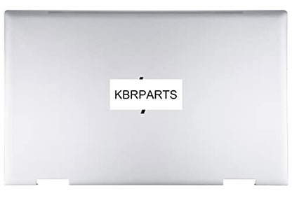Replacement LCD Back Cover for 15.6" HP Envy X360 15M-ED 15M-EE 15T-ED 15-ED 15-EE, Envy X360 15M-ED0013DX 15M-ED0023DX 15T-ED000 15M-EE0013DX 15M-EE0023DX Laptop P/N: L93203-001, Sliver - color: Sliver