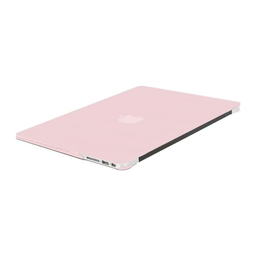 MOSISO Case Compatible with MacBook Air 13 inch A1369 A1466, Rose Quartz | Plastic Hard Shell & Keyboard Cover & Screen Protector Compatible with MacBook Air 13 (Older Version 2010 - end 2017) - color: Rose Quartz