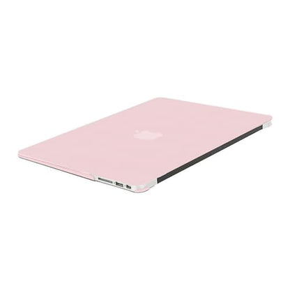 MOSISO Case Compatible with MacBook Air 13 inch A1369 A1466, Rose Quartz | Plastic Hard Shell & Keyboard Cover & Screen Protector Compatible with MacBook Air 13 (Older Version 2010 - end 2017) - color: Rose Quartz