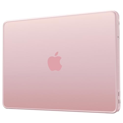 Soonjet for MacBook Neo Case 13 inch 2026 A3404 Clear Mac Laptop Cover | 100% Color Match, Blush Pink Matte, Protective Hard Shell, Ultra Thin & Light, Anti Crack Fingerprint Scratch, Durable - color: Blush Clear